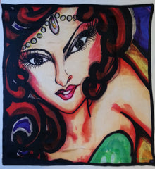 Bliss Mermaid Satin Silk Scarf