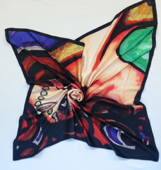 Bliss Mermaid Satin Silk Scarf
