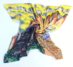 Bitterly Beer Exclusive Satin Silk Scarf