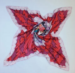 Masqueradely Satin Silk Scarf
