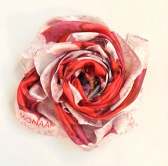Masqueradely Satin Silk Scarf