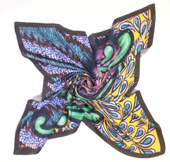 Indonesian Satin Silk Scarf