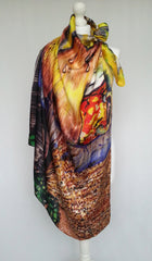 Bitterly Beer Exclusive Satin Silk Scarf